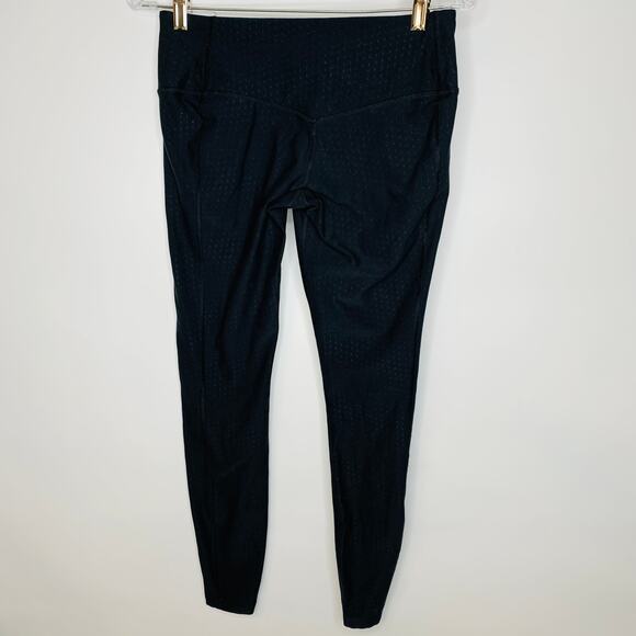 Mizzou Tigers Black Nike Leggings Fine Polka Dot Pattern on the lycra Sz Small - Picture 2 of 6